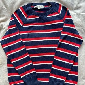 CARDIGAN brand striped cotton-cashmere crewneck sweater size S